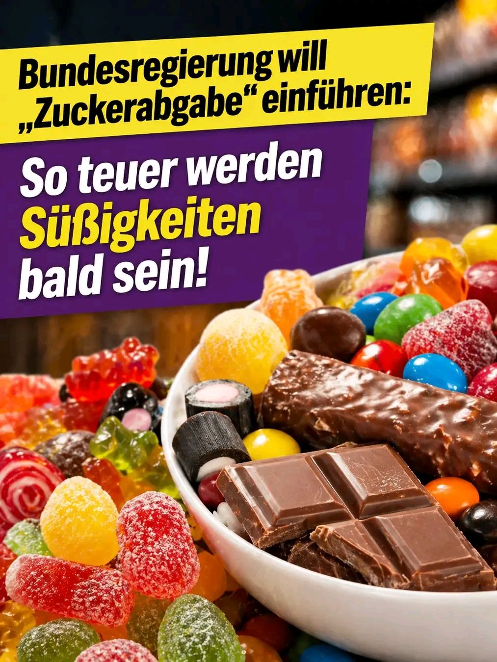 SO teuer werden Süßigkeiten bald sein