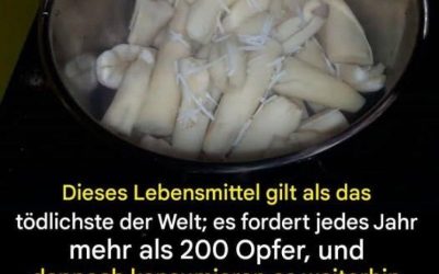 dieses weltweit bekannte lebensmittel sorgt jedes jahr für viele zwischenfälle und wird trotzdem weiterhin konsumiert