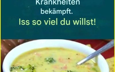 Die 3-Tage-Detox-Suppe, die Entzündungen, Bauchfett und Krankheiten reinigt und bekämpft. Iss so viel du willst