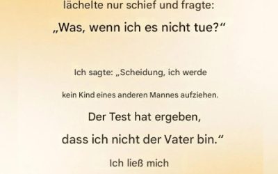 Die Frage, die alles verändert
