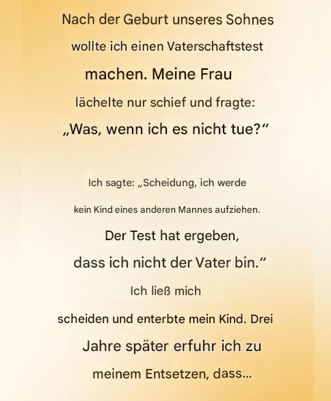 Die Frage, die alles verändert
