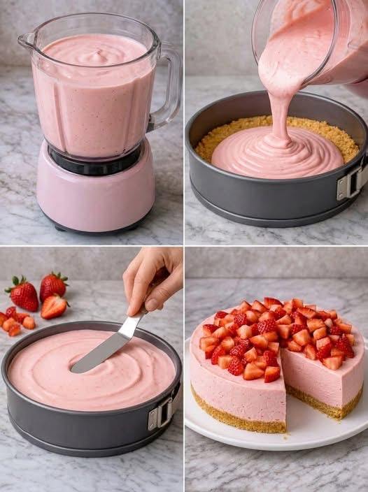 Erdbeer Quark Torte die leckerste die ich je gemacht habe