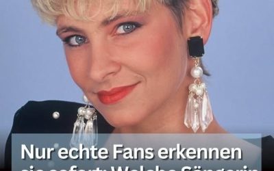Erkennst Du Den Schlagerstar Auf Diesem Nostalgischen Foto?