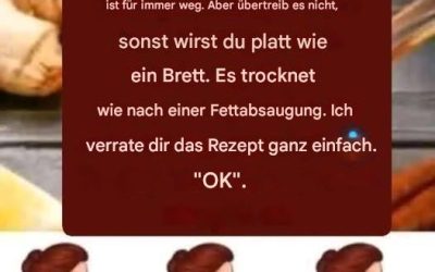 Drei Tage lang jeden Abend einen Löffel, und mein Bauch war wie weggeblasen
