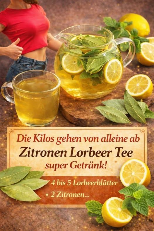 zitronen lorbeer tee super getrank