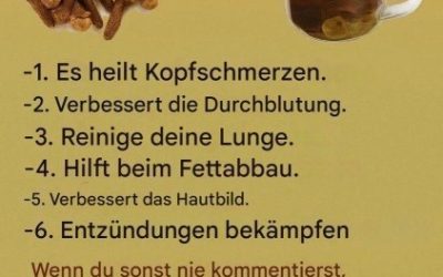 Nelkentee: Nutzen, Rezepte und Vorsichtsmaßnahmen