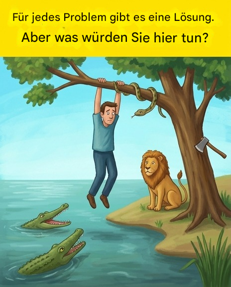 Dieses Bild ist faszinierend. Können Sie es lösen?