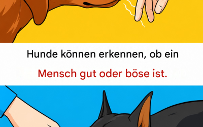 Können Hunde wirklich erkennen, ob jemand gut oder böse ist?