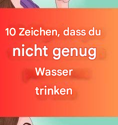 10 tegn på, at du ikke drikker nok vand