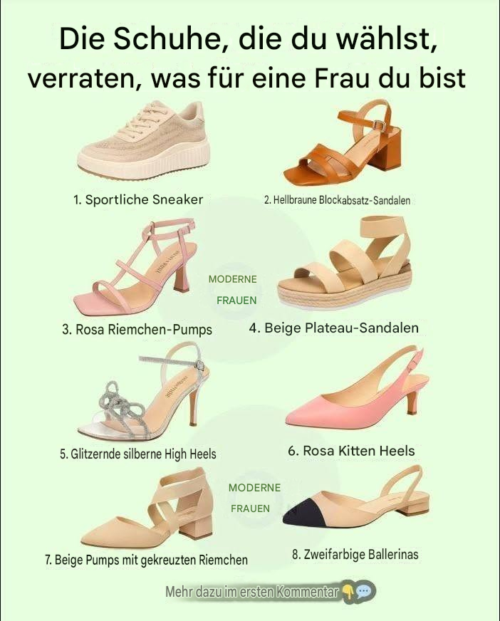 Was deine Lieblingsschuhe über dich aussagen