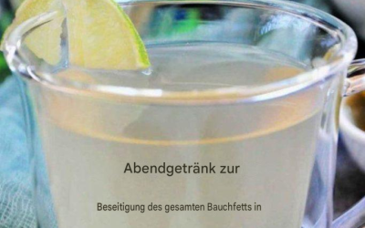 Trinken Sie dies vor dem Schlafengehen, um Ihr gesamtes Bauchfett in nur einer Woche loszuwerden.