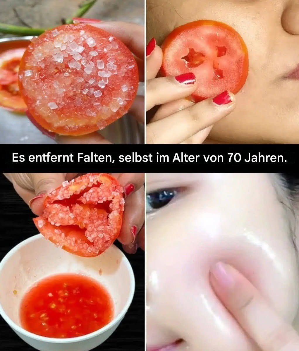 Hoe maak je je huid zacht en rimpelvrij met tomaten?