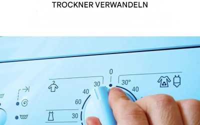 Trocknen Sie Ihre Wäsche direkt in der Waschmaschine: ein Trick, der den Trockner ersetzt.