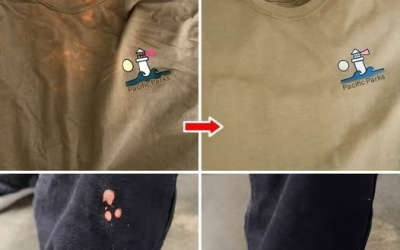 Wie man Bleichflecken mit 2 Tricks aus Stoffen entfernt