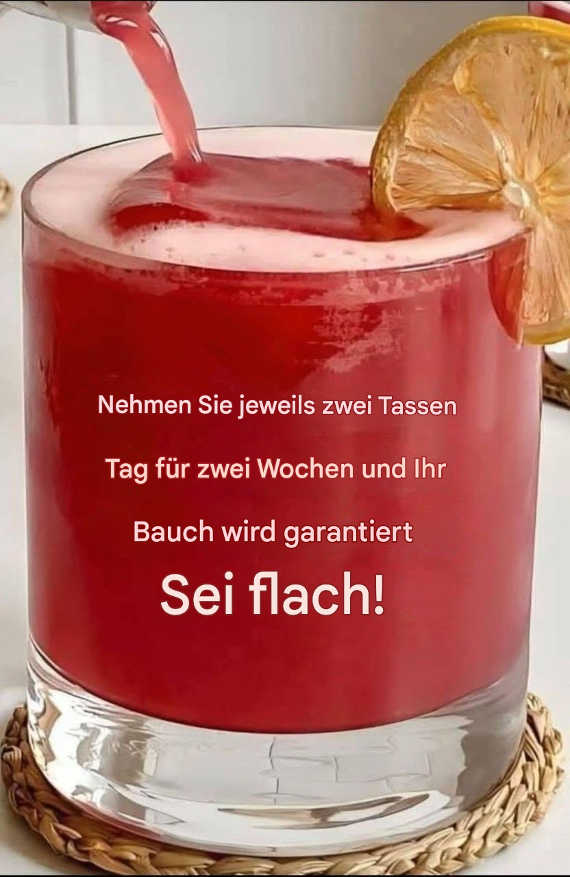 Das ultimative Getränk zur schnellen Fettverbrennung am Bauch