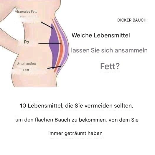 10 Lebensmittel, die Sie meiden sollten, um den flachen Bauch zu bekommen, von dem Sie schon immer geträumt haben