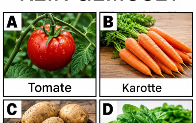Welche davon ist kein Gemüse?