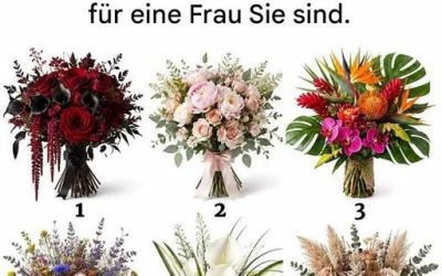 Sie dürfen nur einen Blumenstrauß auswählen