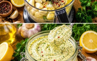 hausgemachte knoblauchcreme passt zu allem