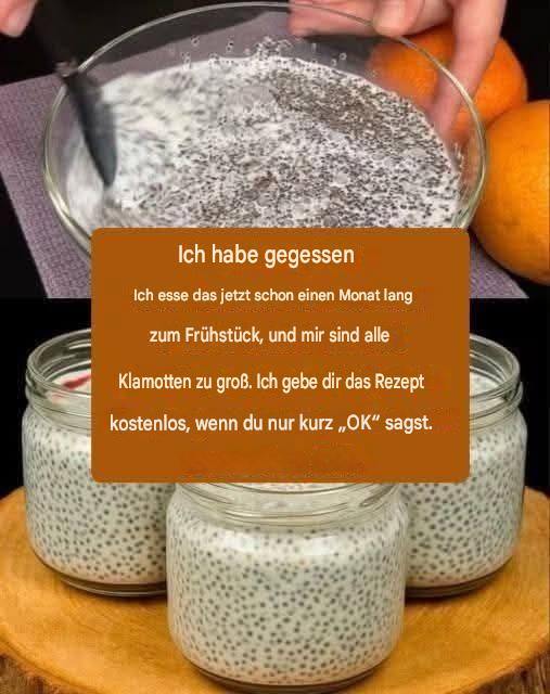 Die Chia-Diät, mit der Sie in nur 2 Wochen 6 kg abnehmen