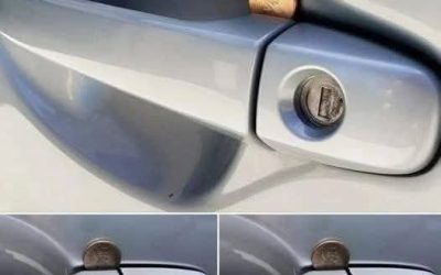 🚗Wenn Sie eine Ein-Cent-Münze im Türgriff Ihres Autos finden, könnte das Folgendes bedeuten.