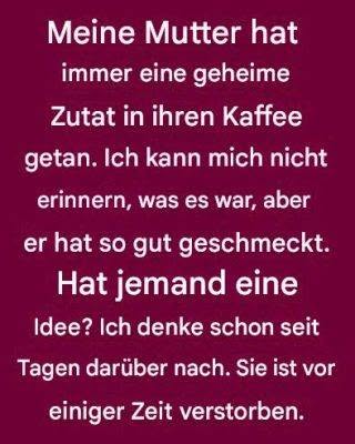 Das ist die Geheimzutat, die Oma für ihren Kaffee verwendet hat.