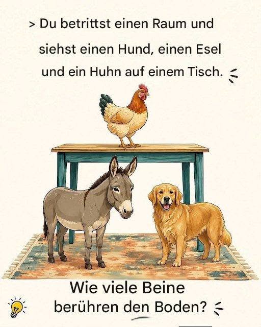 Virales Tierrätsel lässt alle Beine falsch zählen: Können Sie es lösen?