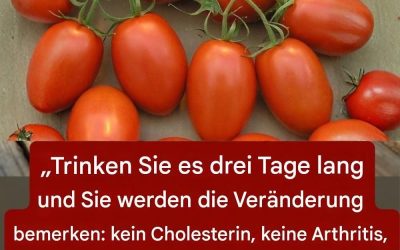 Cholesterinfreiheit und entzündungshemmend“: Herzgesundes Wohlbefinden im Glas Details im ersten Kommentar