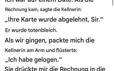 Der Hinweis auf einem Kassenbon führte mich zu einer überraschenden Wahrheit