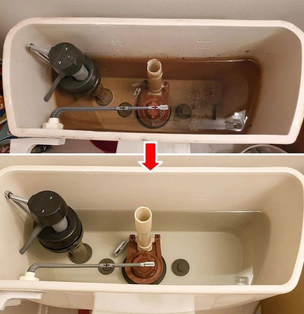 So reinigen Sie Ihre Toilettenspülung und lassen sie wie neu aussehen