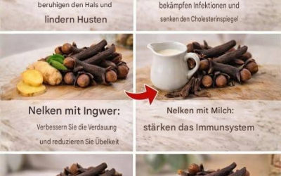 20 geniale Möglichkeiten, Nelken für Ihre Gesundheit zu verwenden. Um weiterhin meine Rezepte zu erhalten, sagen Sie einfach etwas…