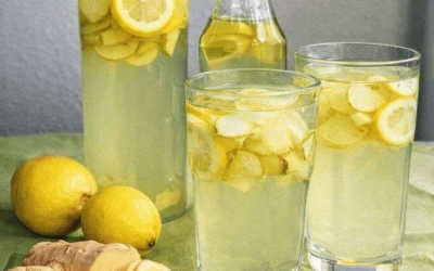 Ingwer-Zitronen-Wasser – eines der gesündesten Getränke zur Fettverbrennung