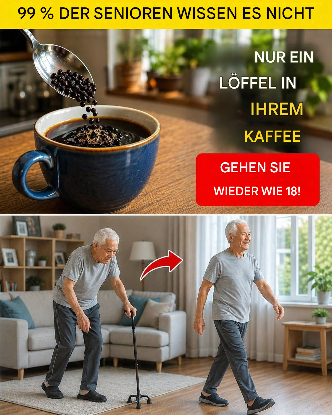 Geben Sie jeden Morgen nur einen Löffel in Ihren Kaffee – Sie werden nicht glauben, was passiert!