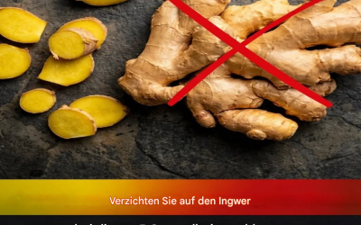 Ärzte enthüllen, dass der Verzehr von Ingwer zu … führt. Mehr anzeigen