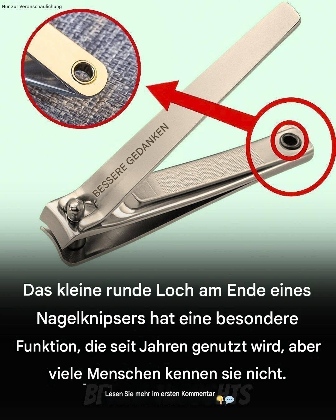 Das winzige Loch an Ihrem Nagelknipser – und warum kleine Designdetails wichtiger sind, als wir denken