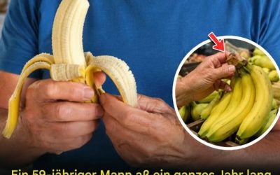 Was passierte, als ein 59-jähriger Mann ein Jahr lang jeden Abend 2-3 Bananen aß? Schockierende Entdeckung der Ärzte, siehe …