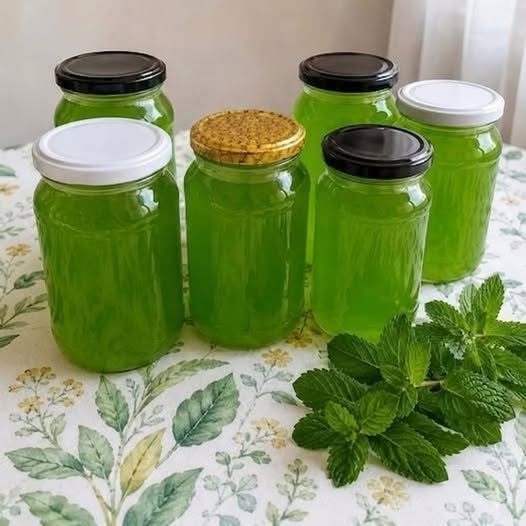 Wenn Sie viel Minze im Garten haben, probieren Sie den Wundersirup