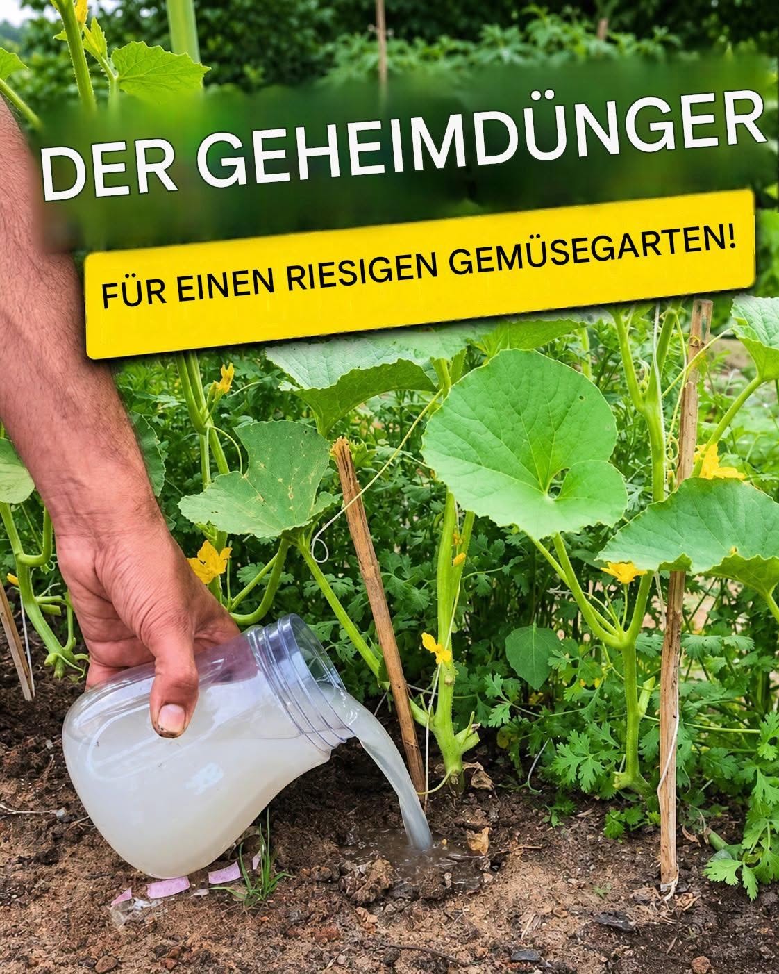Meine Pflanzen sind WIRKLICH AUFGEWACHSEN, nachdem sie diesen hausgemachten Dünger verwendet haben! (EINE RIESIGE Ernte)