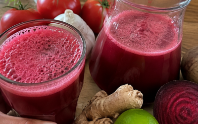 Nieren- und Prostata-Reinigung: die kraftvolle Mischung aus Knoblauch, Tomate und Zitronensaft