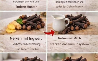 20 geniale Möglichkeiten, Nelken für Ihre Gesundheit zu verwenden. Um weiterhin meine Rezepte zu erhalten, sagen Sie einfach etwas…