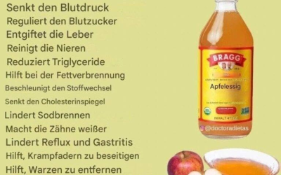 Erfahren Sie mehr über die vielen gesundheitlichen Vorteile von Apfelessig. Sie werden begeistert sein
