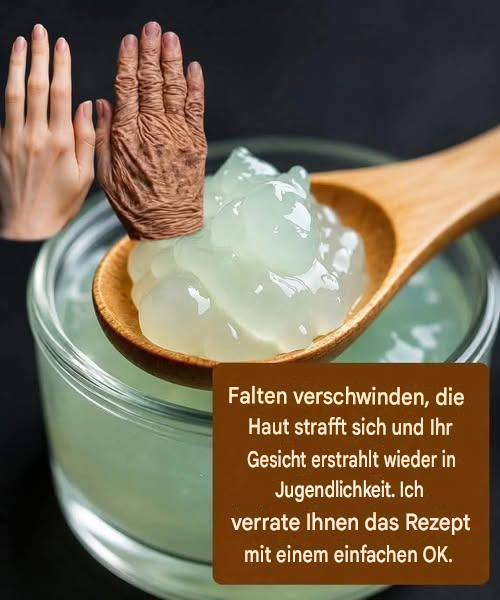 Falten verschwinden, die Haut strafft sich und Ihr Gesicht erstrahlt in neuer Jugend! Um weiterhin meine Rezepte zu erhalten, sagen Sie einfach…