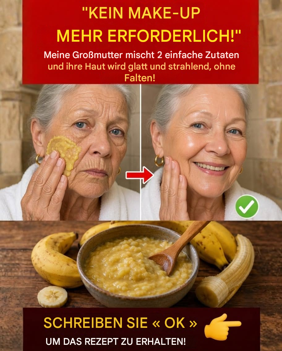 Du brauchst nie wieder Make-up! Meine Großmutter mischte zwei Zutaten, und ihre Haut ist makellos, ohne eine einzige Falte… Weiterlesen